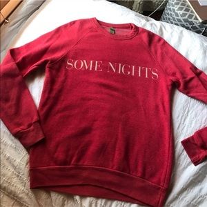 Fab Fit Fun Some Nights Band crew neck